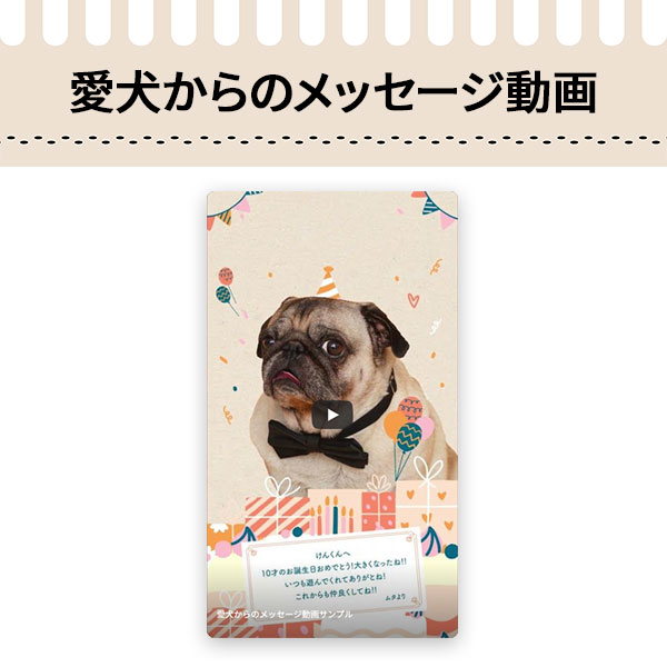 メッセージ動画